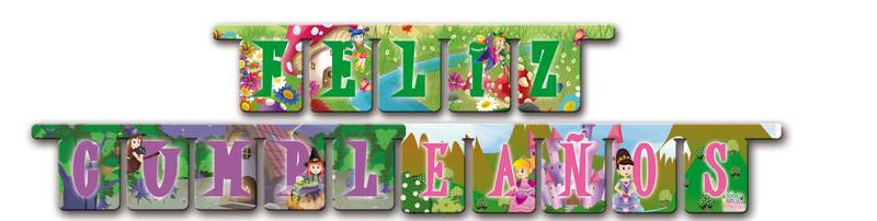 Guirnalda Hadas, Princesas y Brujas