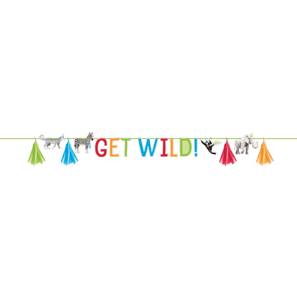 Guirlande de fête des animaux