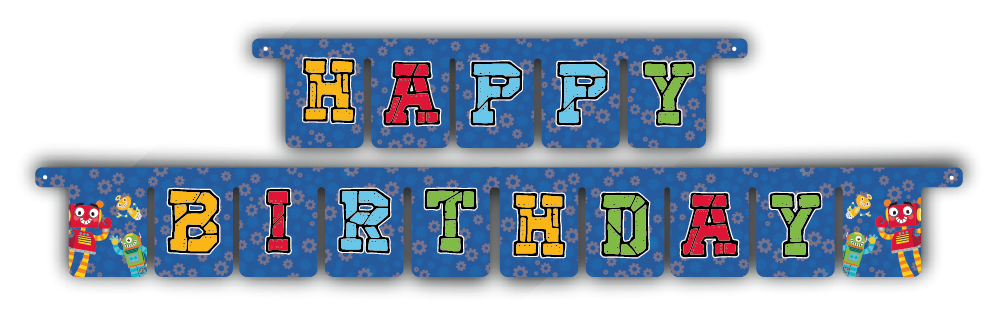 Guirnalda Robots 3 metros