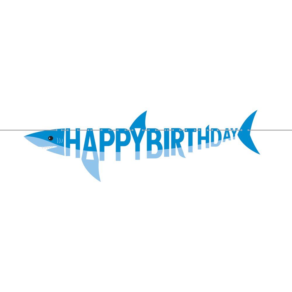 Guirlande de la fête des requins