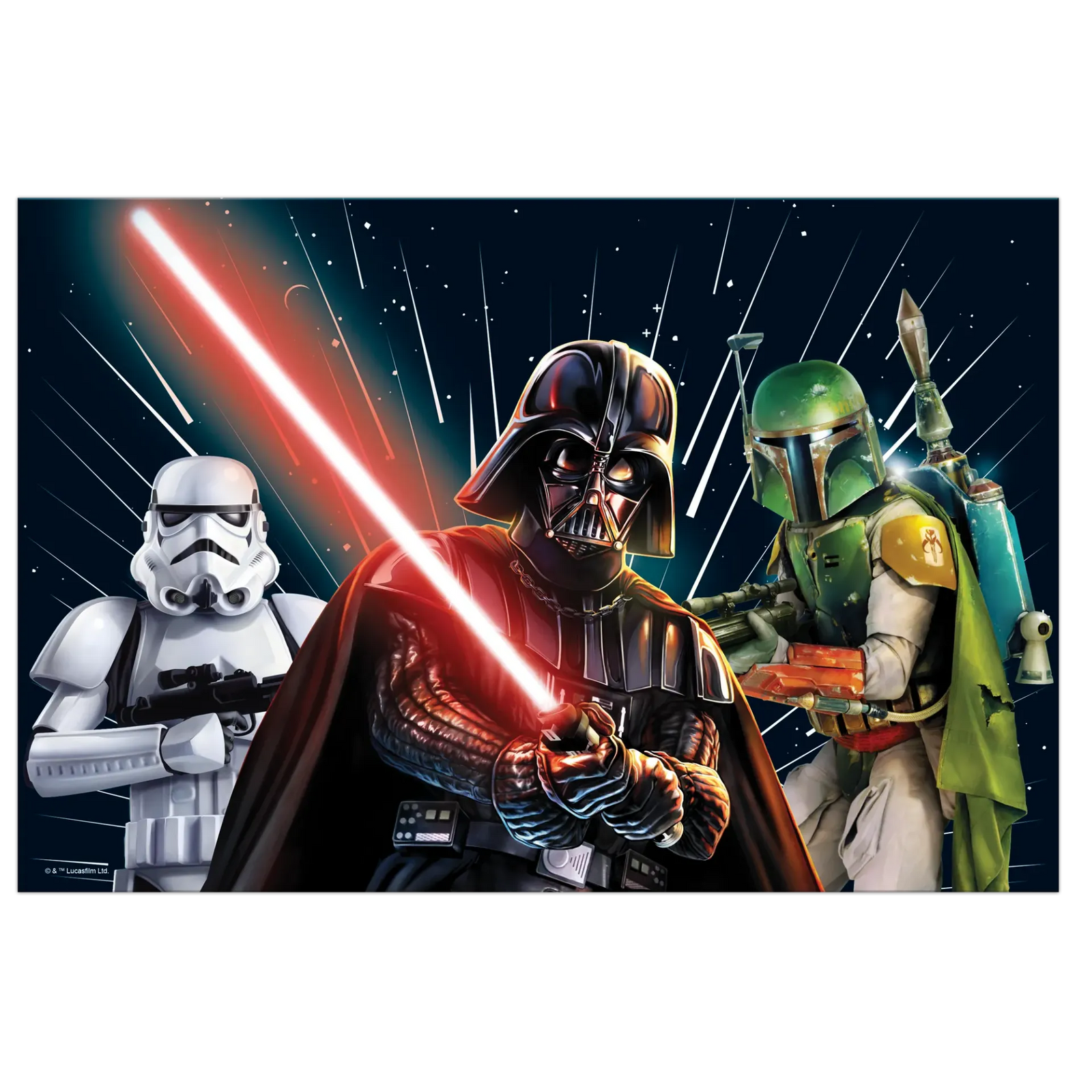 Nappe Star Wars 120 x 180 cm