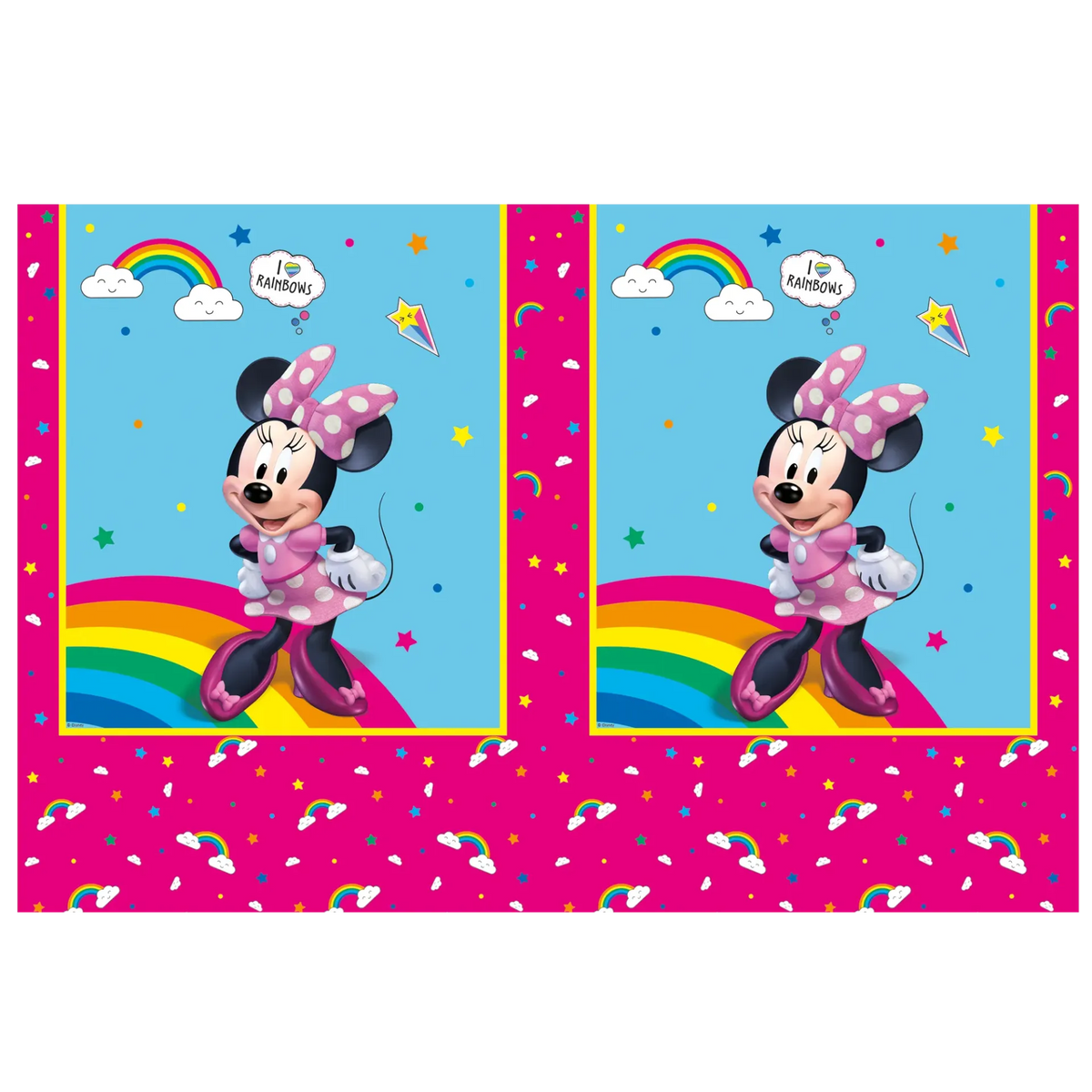 TOVAGLIA 120 x 180 cm minnie ARCOBALENO