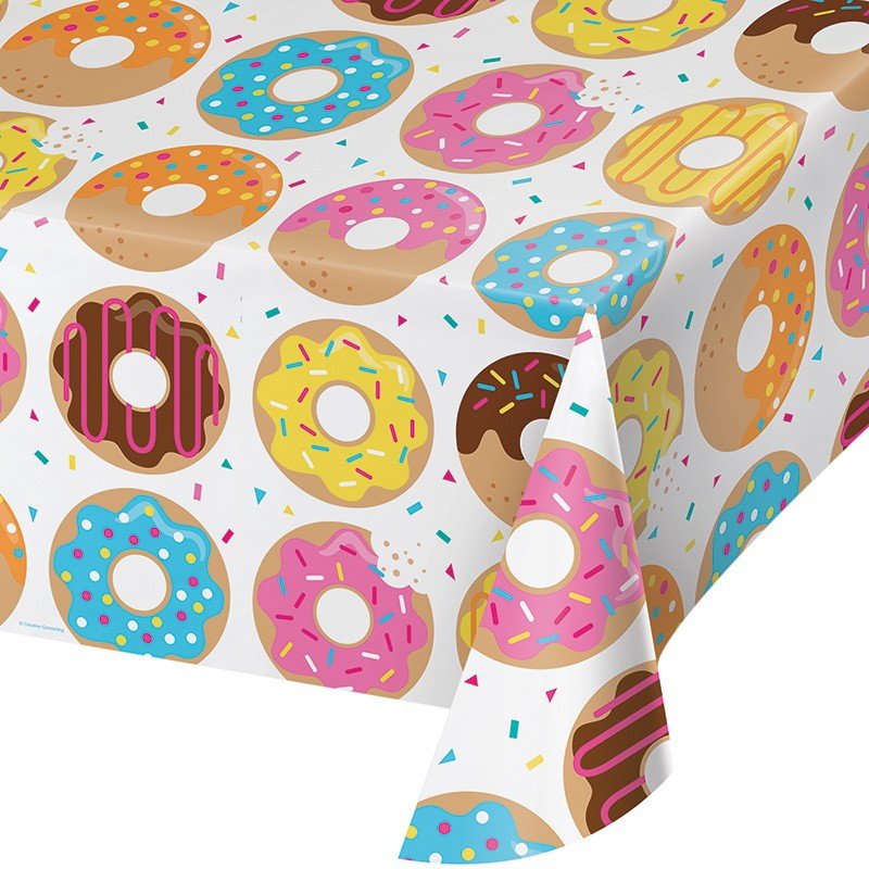 TOVAGLIA DI PLASTICA 259 x 137 CM DONUT TIME