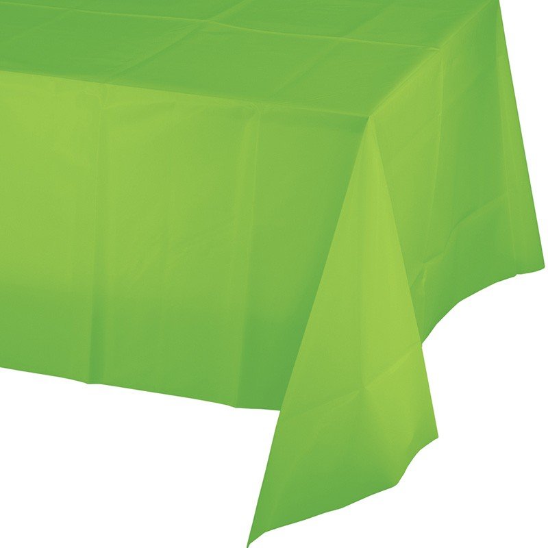 MANTEL EXTRAFINO PLASTICO 274 X 137 CM FRESH LIME