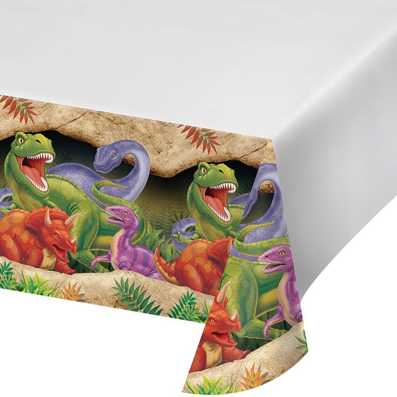MANTEL PLASTICO 274 x 137 CM JURASIC DINO