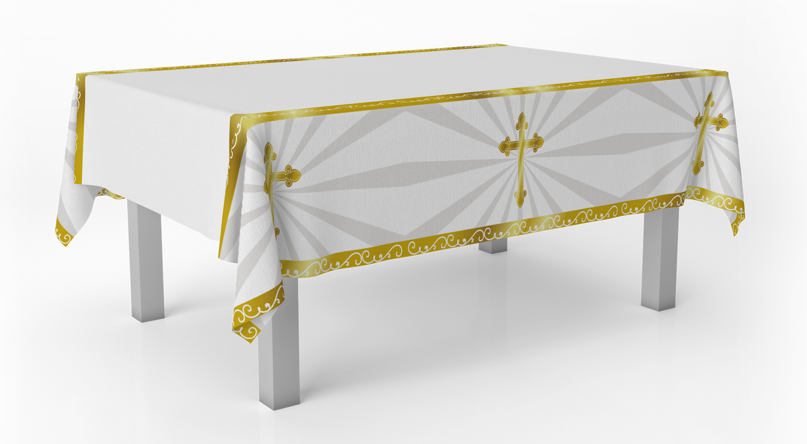 Tovaglia Divinity Gold 120 x 180 cm