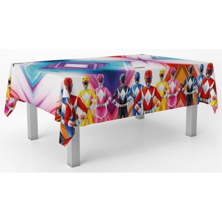 Mantel Power Rangers 120 x 180 cm