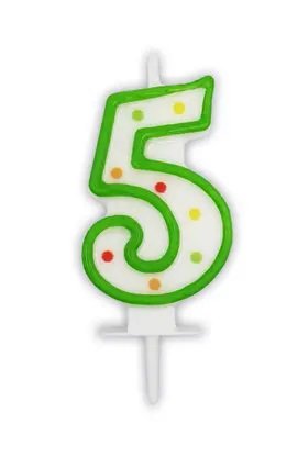 VELAS DE PUNTOS NUM. 5