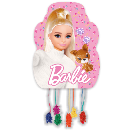 PIÑATA MEDIANA BARBIE 33 x 46 cm