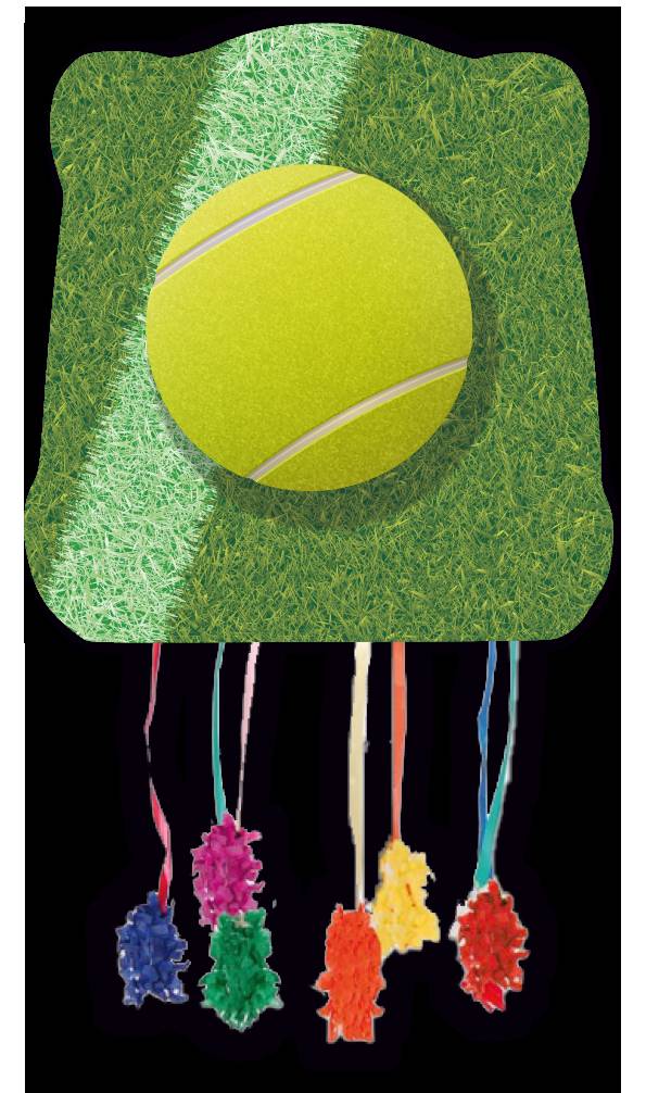 PINATA Tennis & Padel 28 x 33 cm