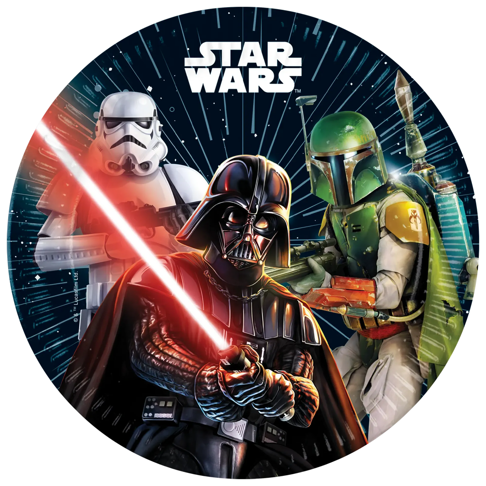 PIATTI STAR WARS DA 23 CM