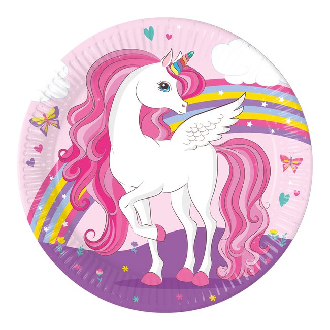 PLATOS 23 CM Unicorn Rainbow Colors