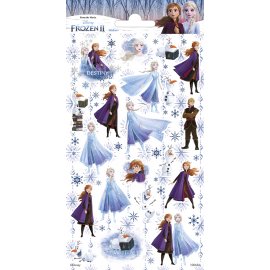 Adesivi glitterati Frozen 102 x 200 mm