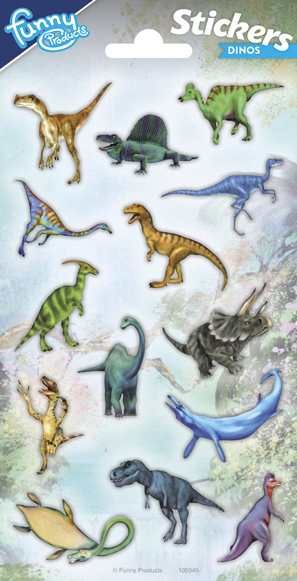 Pegatinas 102 x 200 mm Jurasic Dino 1