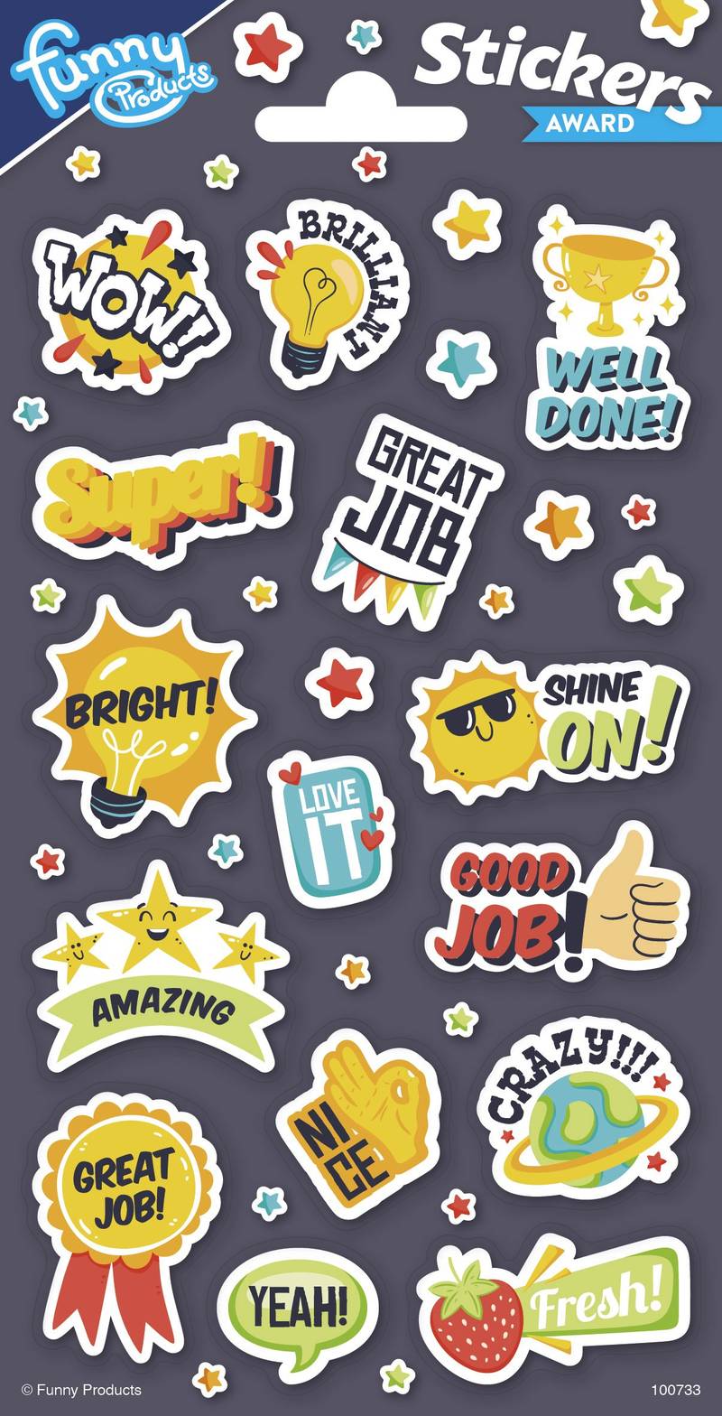 Pegatinas 102 x 200 mm Premios 2