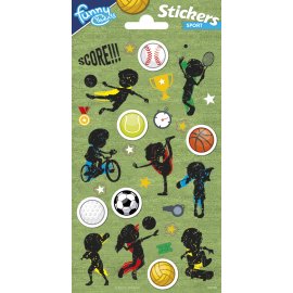 Autocollants 102 x 200 mm Fête du sport