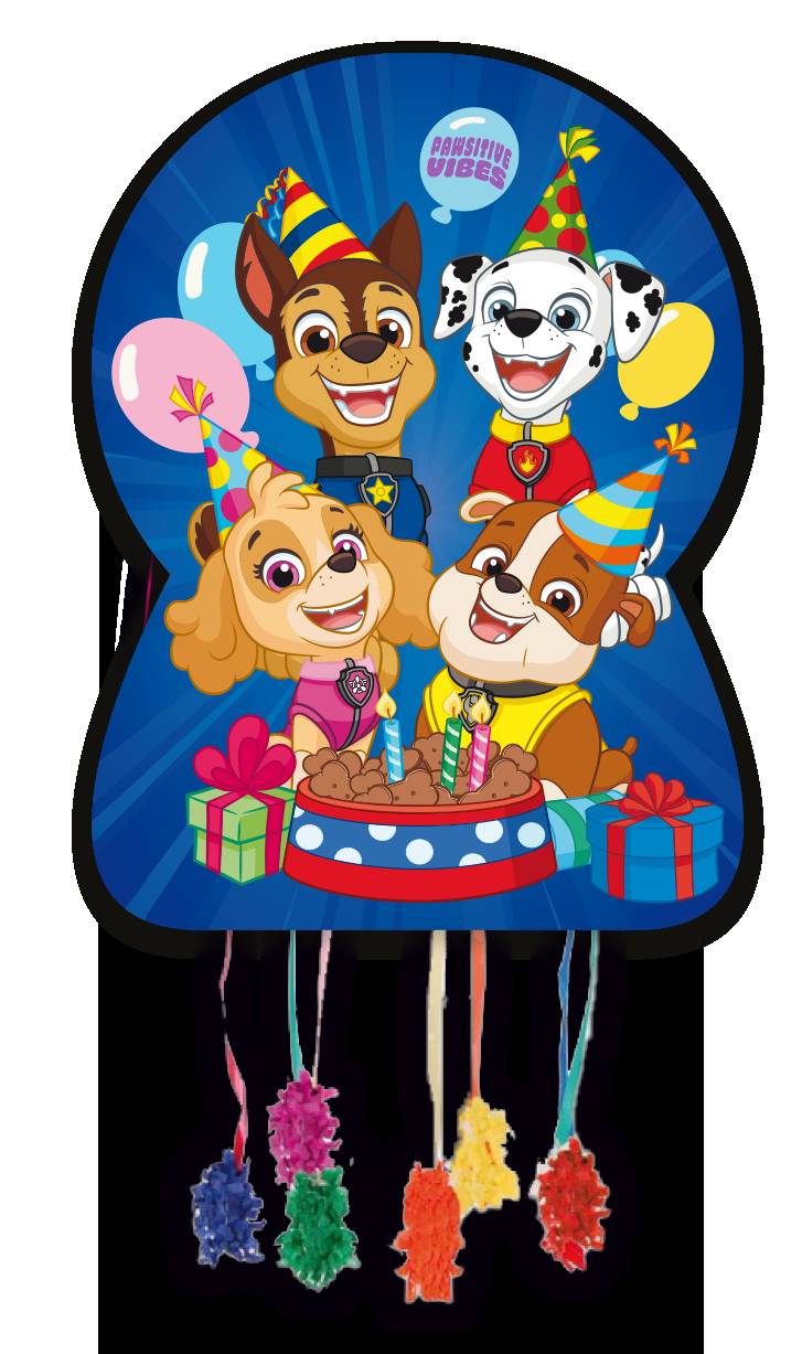 Piñata Grande Patrulla Canina 65 x 46 cm