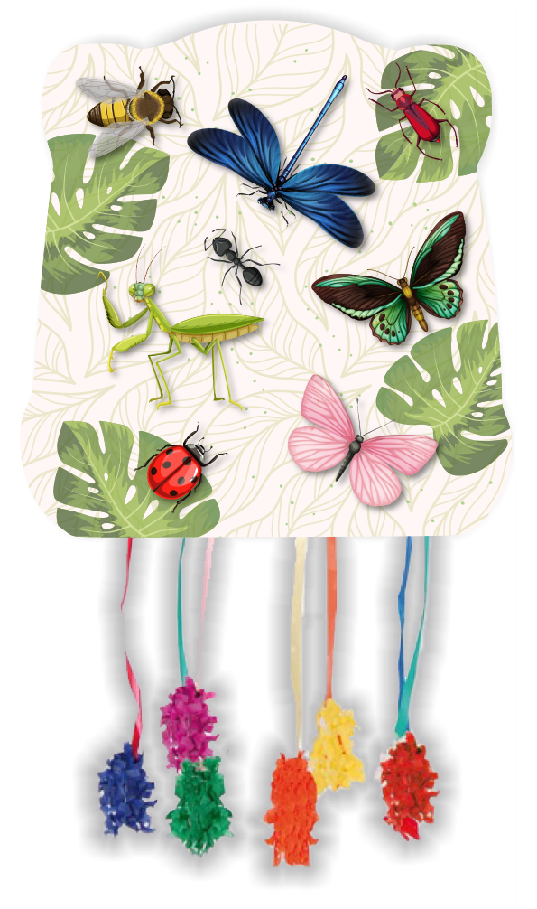 Piñata Insects Party 28 x 33 cm