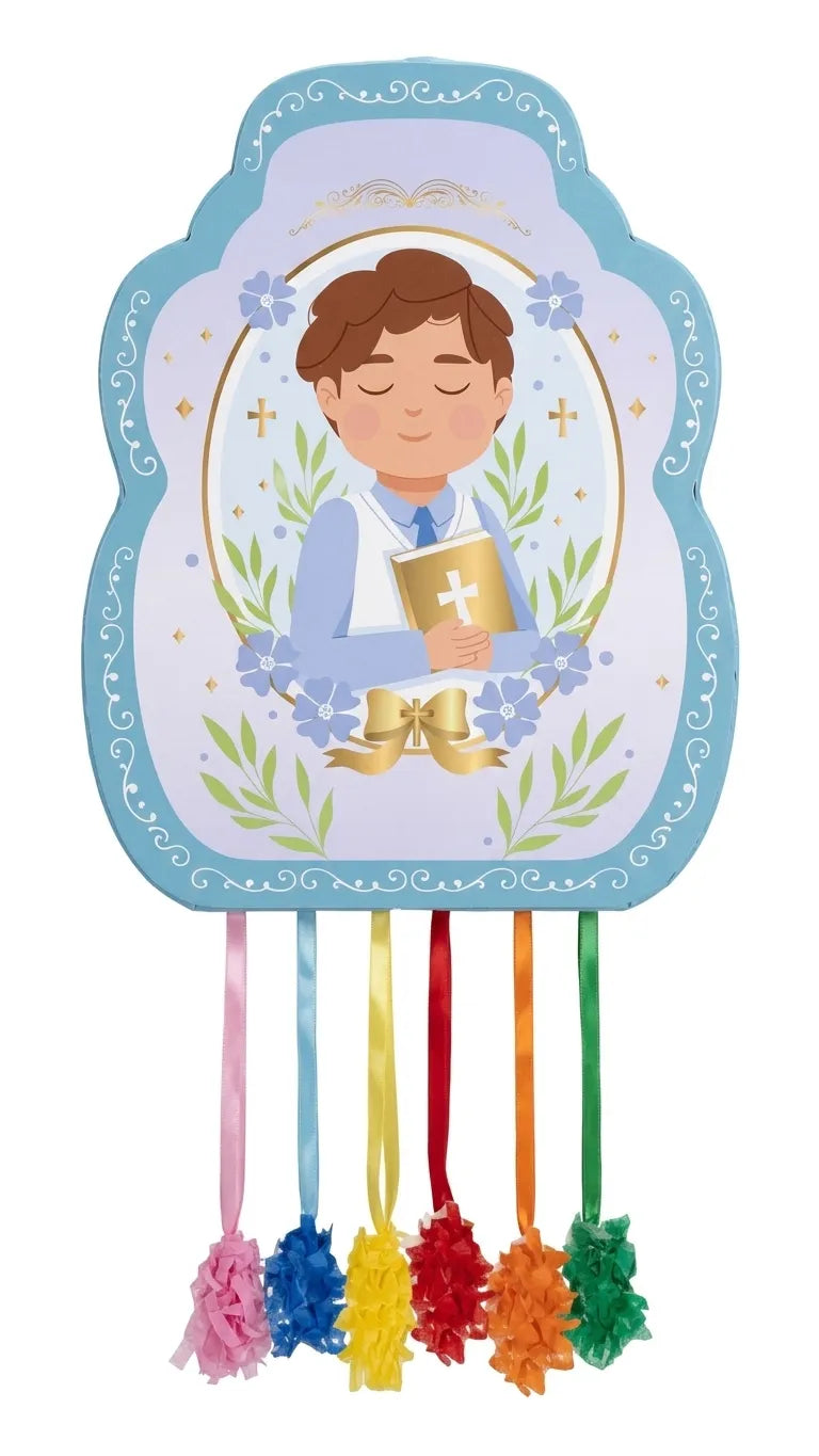Piñata Mediana 46 x 33 cm Comunión Boy