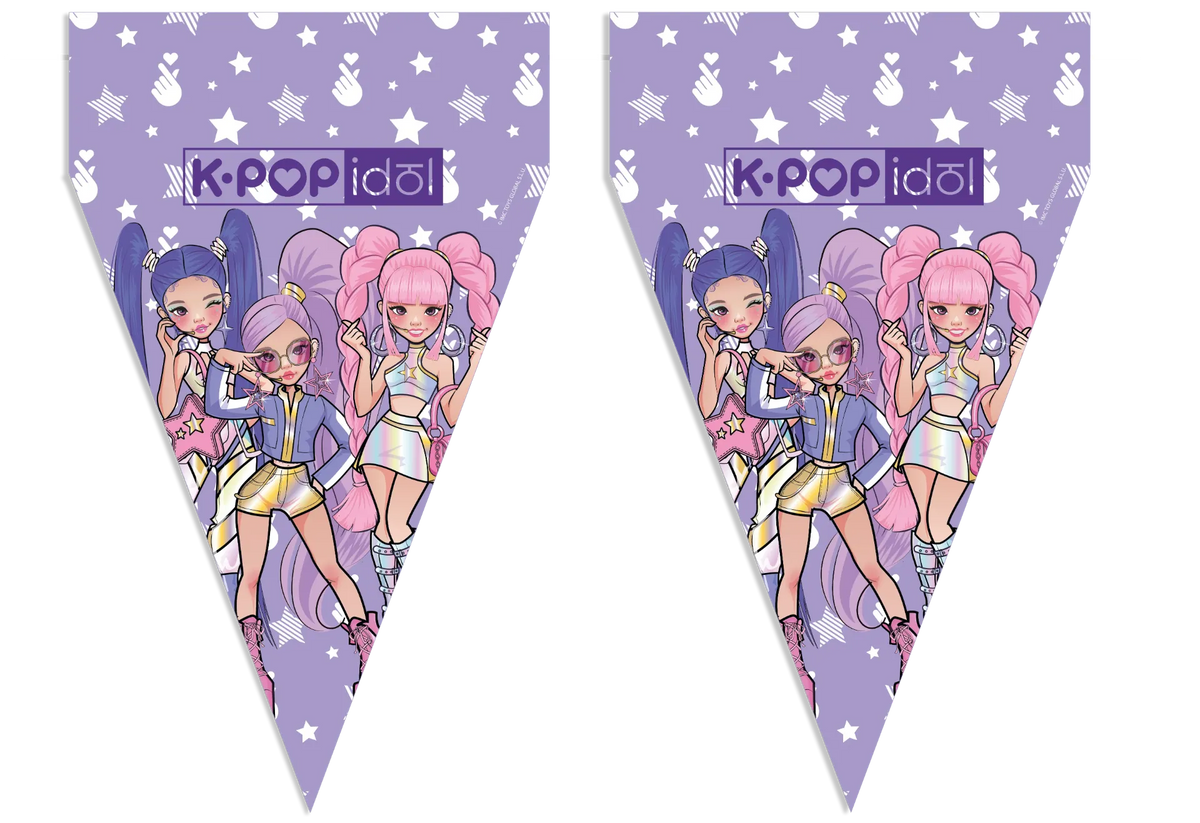 Banderín K-Pop Idol