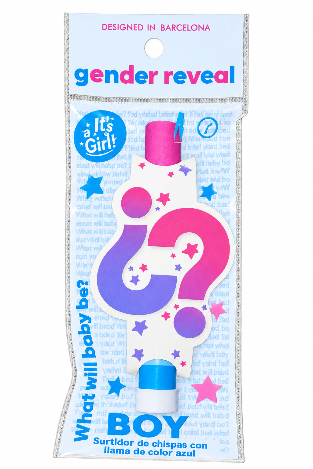Bengala pastel revelación de sexo: Azul Niño