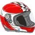 Motorcycle Helmet Balloon 38cm