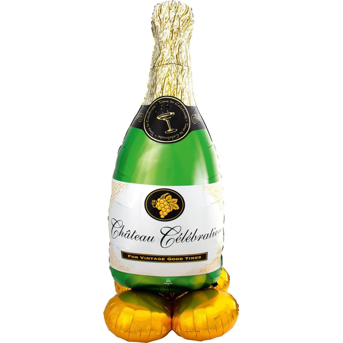 Globo Botella Champagne 35x91 cm