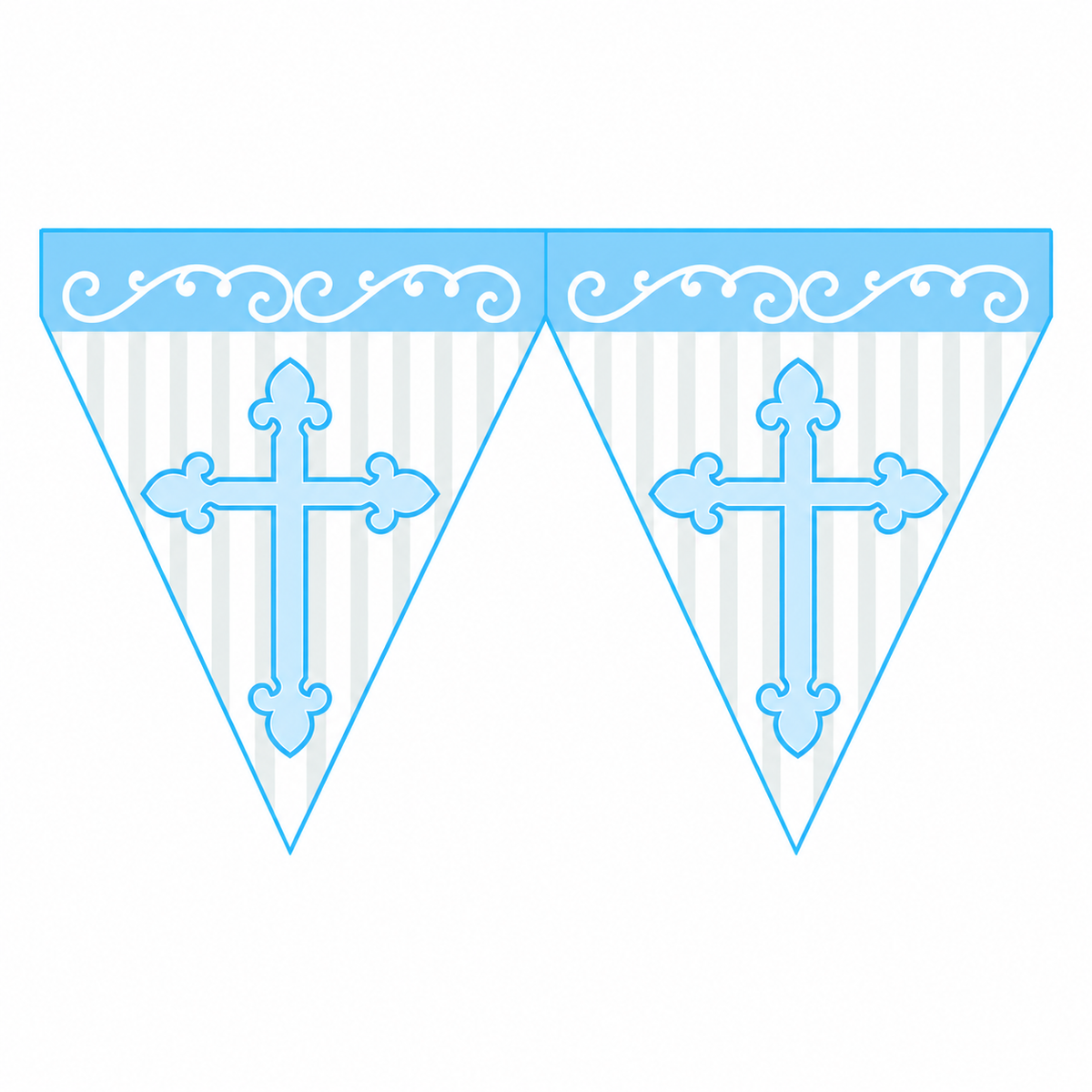 Divinity Blue Banner 3 meters