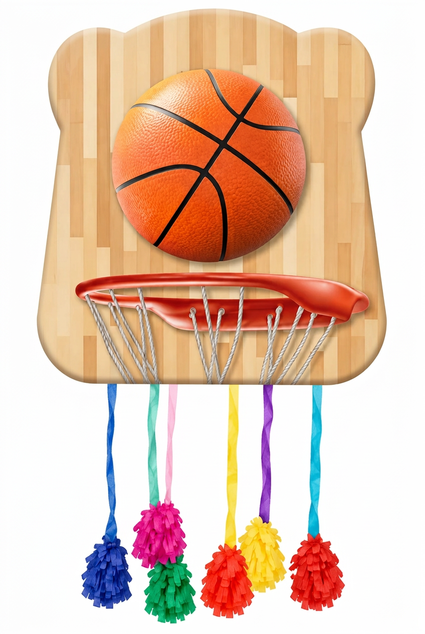 Basket Pinata 28 x 33 cm